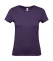 Dames T-shirt B&C E150 TW02T Radiant Purple